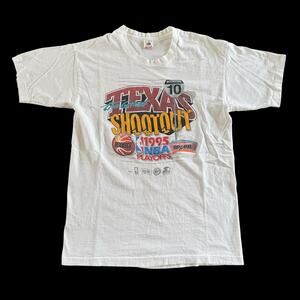 Houston Vs Spurs 1995 Playoffs Vintage T-Shirt - Large